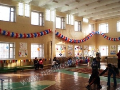 Гирлянда из воздушных шаров линколунов